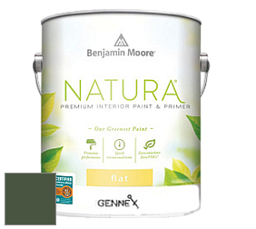 Benjamin Moore 514 Natura Interior Semi-Gloss Finish краска цвет NCS S 7020-G30Y 