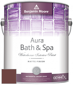 Benjamin Moore Aura 532 Bath & Spa Waterborne Interior Paint Matte Finish краска цвет NCS S 6030-Y90R 