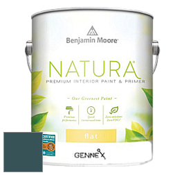 Benjamin Moore 514 Natura Interior Semi-Gloss Finish краска цвет NCS S 7020-B30G 