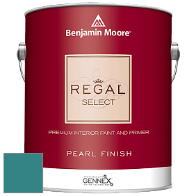 Benjamin Moore 550 Regal Select Waterborne Interior Pearl Finish краска цвет NCS S 4040-B40G 