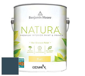 Benjamin Moore 514 Natura Interior Semi-Gloss Finish краска цвет NCS S 7020-B 