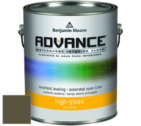 Benjamin Moore 794 Advance Interior Paint-High Gloss глянцевая алкидная эмаль цвет NCS S 7020-G70Y 