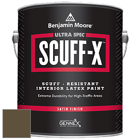 Benjamin Moore 486 Ultra Spec SCUFF-X Interior Satin Finish краска цвет NCS S 7020-G90Y 