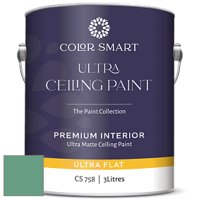COLOR SMART CS 758 ULTRA CEILING PAINT ультраматовая краска цвет 622 Alpine Trail