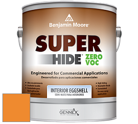 Benjamin Moore 357 Super Hide Zero Voc Interior Eggshell краска цвет 2017-20 Sharp Cheddar