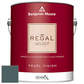Benjamin Moore 550 Regal Select Waterborne Interior Pearl Finish краска цвет 721 Vanderberg Blue