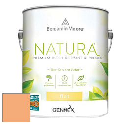 Benjamin Moore 514 Natura Interior Semi-Gloss Finish краска цвет 2015-40 Peach Sorbet