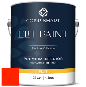 COLOR SMART CS 745 ELIT PAINT глубокоматовая моющаяся краска цвет RAL 2005 