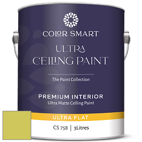 COLOR SMART CS 758 ULTRA CEILING PAINT ультраматовая краска цвет 404 Electric Slide