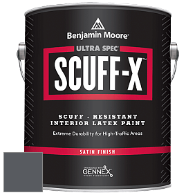 Benjamin Moore 486 Ultra Spec SCUFF-X Interior Satin Finish краска цвет 1609 Temptation
