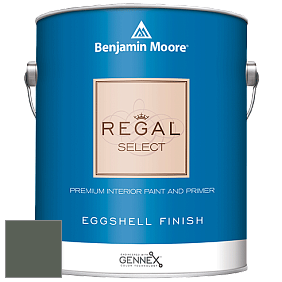 Benjamin Moore 549 Regal Select Waterborne Interior Eggshell Finish краска цвет 448 Dakota Shadow
