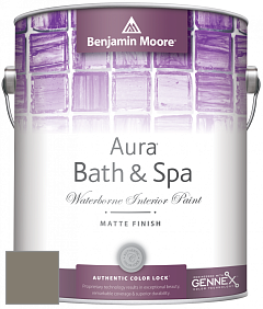 Benjamin Moore Aura 532 Bath & Spa Waterborne Interior Paint Matte Finish краска цвет AF-720 
