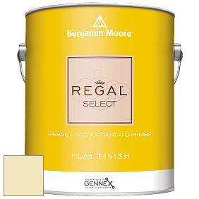 Benjamin Moore 547 Regal Select Waterborne Interior Flat Finish краска цвет OC-108 Pale Moon