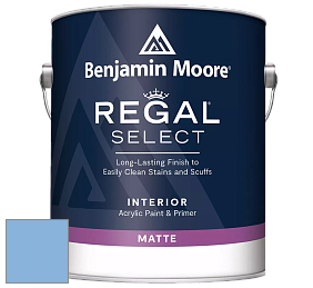 Benjamin Moore 548 IRegal Select Interior Paint - Matte краска цвет 816 Aqua Marina