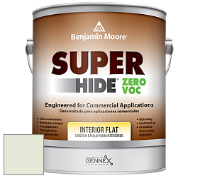 Benjamin Moore 355 Super Hide Zero Voc Interior Flat краска цвет 853 Green Essence