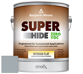 Benjamin Moore 355 Super Hide Zero Voc Interior Flat краска цвет AF-545 