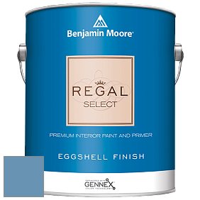 Benjamin Moore 549 Regal Select Waterborne Interior Eggshell Finish краска цвет 810 Blue Dragon