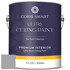COLOR SMART CS 758 ULTRA CEILING PAINT ультраматовая краска цвет NCS S 3502-R50B 
