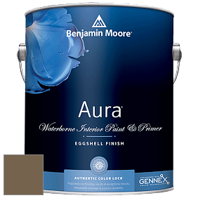 Benjamin Moore Aura 524 Waterborne Interior Eggshell Finish краска цвет AF-120 