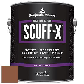 Benjamin Moore 484 Ultra Spec SCUFF-X Interior Matte Finish краска цвет AF-235 