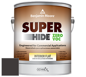 Benjamin Moore 355 Super Hide Zero Voc Interior Flat краска цвет RAL 8019 