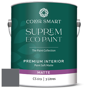 COLOR SMART CS 619 SUPREM ECO PAINT матовая краска цвет 1616 Stormy Sky