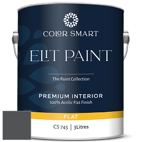 COLOR SMART CS 745 ELIT PAINT глубокоматовая моющаяся краска цвет 1596 Nightfall
