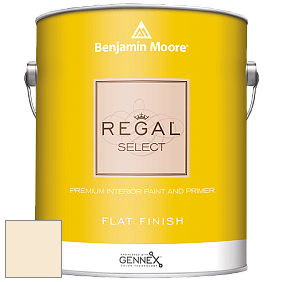 Benjamin Moore 547 Regal Select Waterborne Interior Flat Finish краска цвет 921 San Diego Cream