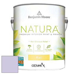 Benjamin Moore 514 Natura Interior Semi-Gloss Finish краска цвет 1395 Grape Ice