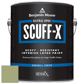 Benjamin Moore 485 Ultra Spec SCUFF-X Interior Eggshell Finish краска цвет 432 Grenada Green