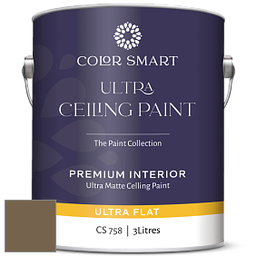 COLOR SMART CS 758 ULTRA CEILING PAINT ультраматовая краска цвет AF-120 