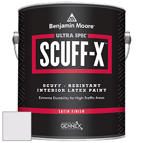 Benjamin Moore 486 Ultra Spec SCUFF-X Interior Satin Finish краска цвет 882 Feathered Violet