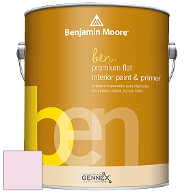 Benjamin Moore Ben W625 Premium Interior Latex Flat краска цвет 2079-70 Candy Stripe