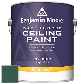Benjamin Moore 508 Waterborne Ceiling Paint краска для потолков цвет 2043-10 Absolute Green