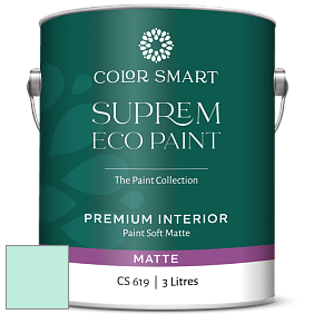 COLOR SMART CS 619 SUPREM ECO PAINT матовая краска цвет 2042-60 Florida Aqua