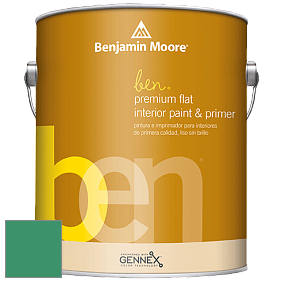 Benjamin Moore Ben W625 Premium Interior Latex Flat краска цвет NCS S 3050-G 