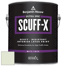 Benjamin Moore 484 Ultra Spec SCUFF-X Interior Matte Finish краска цвет 854 Sleeping Angel