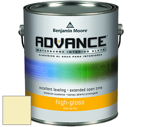 Benjamin Moore 794 Advance Interior Paint-High Gloss глянцевая алкидная эмаль цвет 2025-60 Lemon Glow