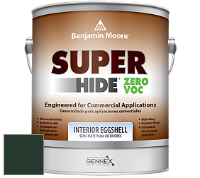 Benjamin Moore 357 Super Hide Zero Voc Interior Eggshell краска цвет RAL 6009 