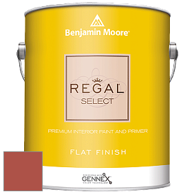 Benjamin Moore 547 Regal Select Waterborne Interior Flat Finish краска цвет 2171-20 Fire Dance