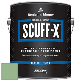Benjamin Moore 485 Ultra Spec SCUFF-X Interior Eggshell Finish краска цвет 564 Gumdrop