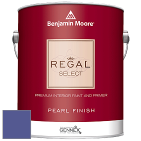 Benjamin Moore 550 Regal Select Waterborne Interior Pearl Finish краска цвет 2068-30 Scandinavian Blue