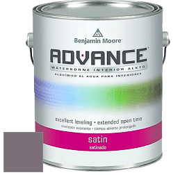 Benjamin Moore 792 Advance Interior Paint-Satin эмаль цвет AF-635 