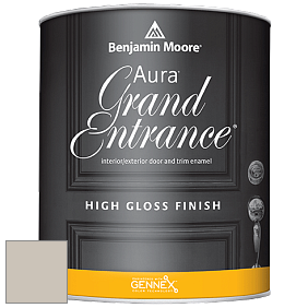 Benjamin Moore Aura 148 Grand Entrance High Gloss эмаль цвет 973 Ice Formations