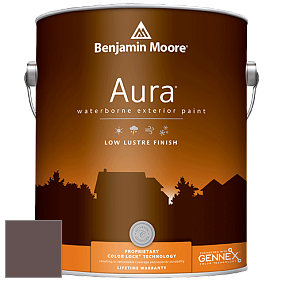 Benjamin Moore Aura 634 Waterborne Exterior Low Lustre Finish краска цвет 1253 Fresco Urbain
