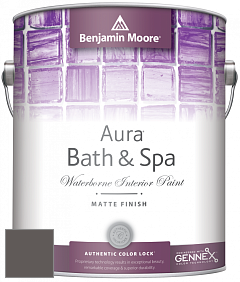 Benjamin Moore Aura 532 Bath & Spa Waterborne Interior Paint Matte Finish краска цвет AF-655 
