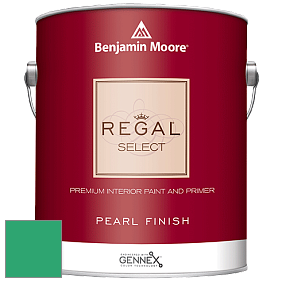 Benjamin Moore 550 Regal Select Waterborne Interior Pearl Finish краска цвет 2039-30 Cabana Green