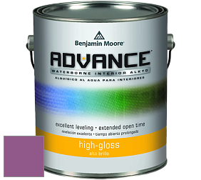 Benjamin Moore 794 Advance Interior Paint-High Gloss глянцевая алкидная эмаль цвет NCS S 3050-R40B 
