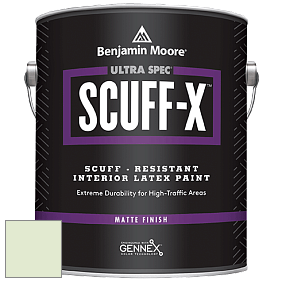 Benjamin Moore 484 Ultra Spec SCUFF-X Interior Matte Finish краска цвет 547 Mint Julep