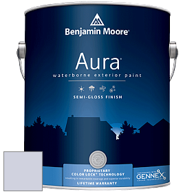 Benjamin Moore Aura 632 Waterborne Exterior Semi-Gloss Finish краска цвет 1402 Spring Iris